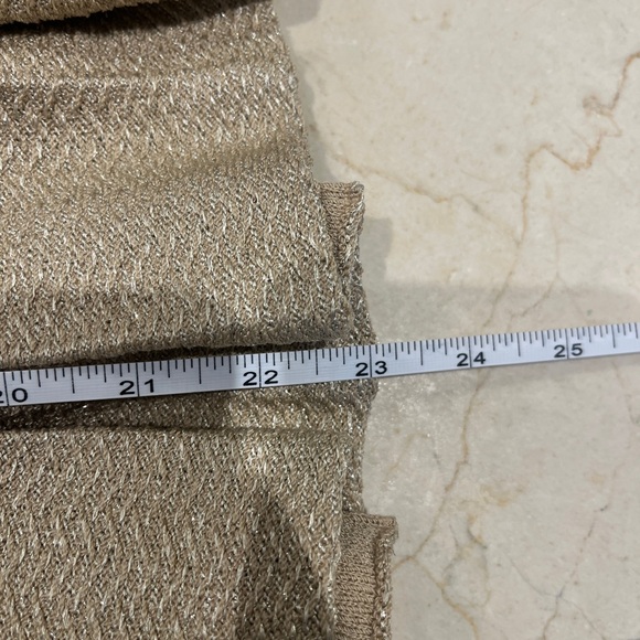 Rare St John by Saks Gold Skirt Size 10 15-16” waist - Picture 12 of 12